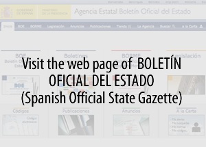 Visit Official Spanish Gazette